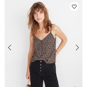 Madewell Button-Down Cami in Petite Blooms size 00